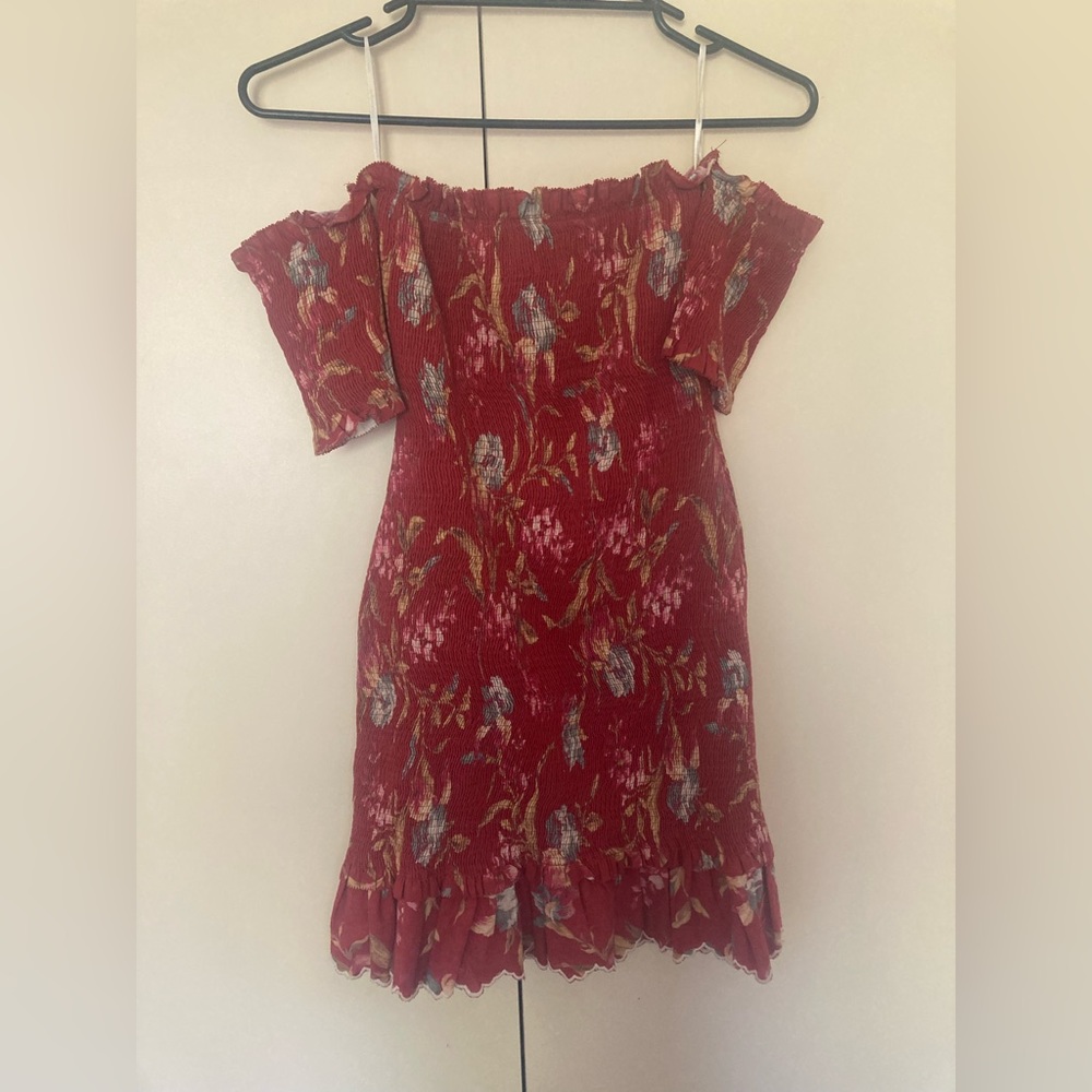 Zimmermann Corsair smocked flutter dress size 0